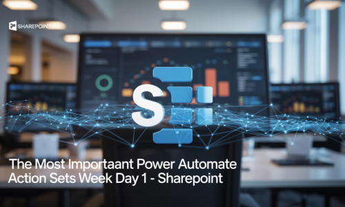 The Most Important Power Automate Action Sets Week Day 1 – SharePoint
