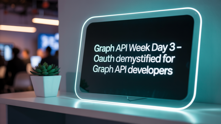 Graph API Week Day 3 – OAuth Demystified for Graph API Developers