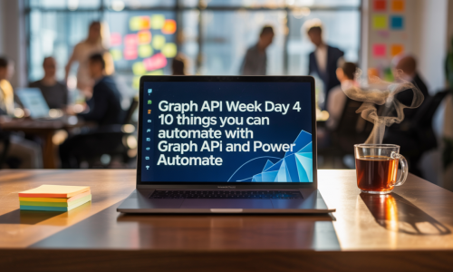 Graph API Week Day 4 – 10 Things You Can Automate with Graph API and Power Automate